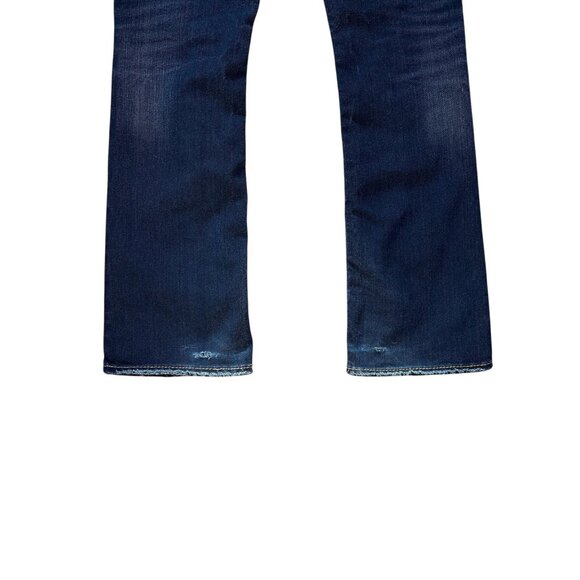 Silver Jeans Aiko Bootcut Jeans Womens 30x33 Blue Stretch Denim Low Rise - Picture 7 of 11